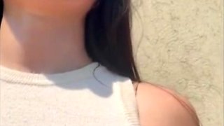 Thrill in a daring public escapade during a break