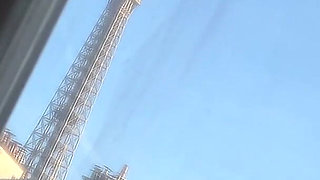 Cum Swallow Blowjob with an Eiffel Tower View