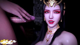 Medusa Queen Fuck Her Man - 3D Hentai Animation V688