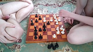 Cumshot Like Step Sister After Playing Chess With Dialogues