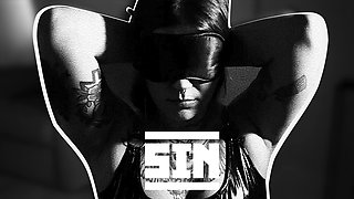 Sin drops a tear when I fuck her face - our first BDSM session