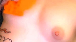 Hottest brunette solo webcam masturbation 2