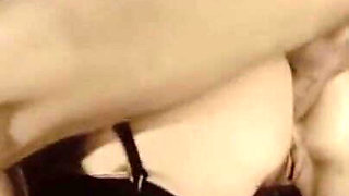 This Busty Redhead Takes It in Her Ass and Hairy Pussy