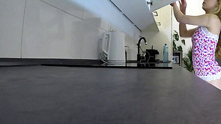 Hot petite blonde wifes puffy pussy