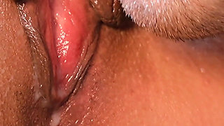Perfect Meaty Pussy Licking Close up