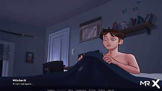 Summertime saga - Mature Mom Loves Jerking off My Cock E1 # 51