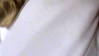 Italian amateur blonde pov
