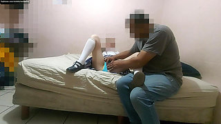 College Girl Fucks with Neighbor Like Bitch