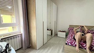 Best Friend Fucks Me in Wedding Dress - Amateur Blonde Slut with Big Ass Takes Italian Cock