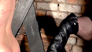 Stripped, Whipped, and Broken Prisoner Slave Mila Faces Humiliation and Corporal Punishment in Prison Interrogation