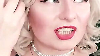 Jerk off Instructions JOI Spanking POV Collar and Leash Strap-on Femdom Video - Compilation