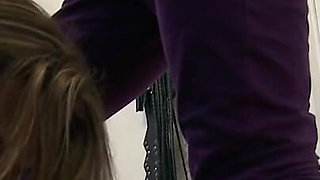 Mature woman is a very obedient slave