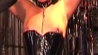 Latex Bound MILF Serves Her Master's Cock Deeply
