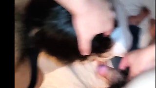 Secretary group sex hardcore fucking blond girl facia