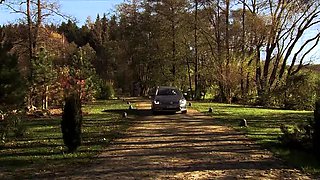 Mr. Scott's Vice: Bad Man Boss Stuffs & Throats Brunette in Anal Threesome