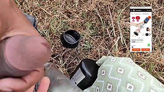 Desi Girl Making Hindi Vlog in the Jungle, Suddenly Seeing a Boy's Thick Penis and Got Fucked, Hindi Vlog