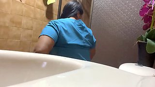 Nurse big ass bbw extreme ass caught by amateur camera