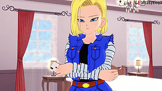 Kame Roshi Offers Help to Android 18 in Exchange for a Favor - Dragon Ball Zex Series