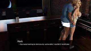 Angelica's Temptation: Cheating wife and a monster BBC, deepthroat ep.20