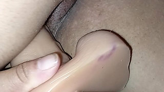 Kitty punching in the pussy
