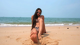 Horny and Sunny Morning on the Beach