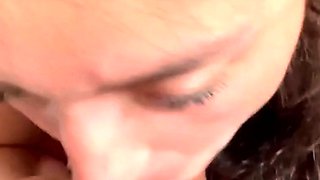 Amber Ajami POV Blowjob And Titjob