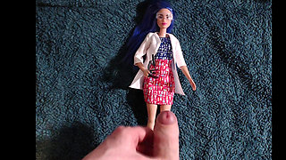 Science Barbie analyzes load of sperm