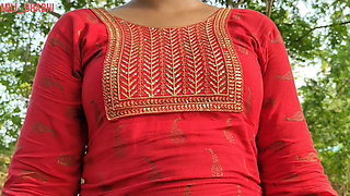 Village Sister Sex Outdoor Jungle with Her Brother Hot Tight Little Pussy Fuck Desi Hindi Girl