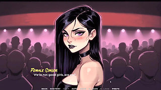 My New Girlfriend Taboo Hentai Game Ep. 41 BDSM Spanking with My Goth GF!