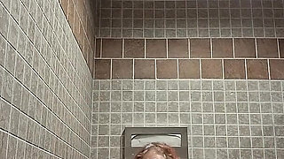 Big Beauty Nurse Vicki Dances and Strips in the Bathroom!