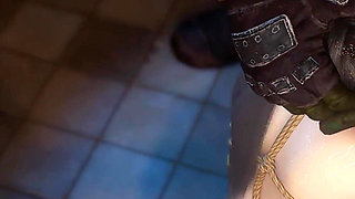 3D BBW Asian MILF Got Her Pussy Fucked so Hard by Huge Monster Dick