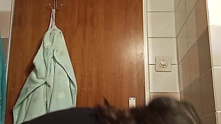 Stepmom Masturbates in Toilet