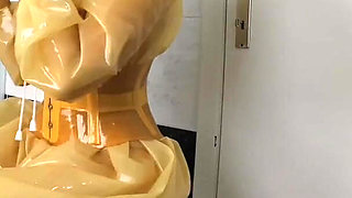 Transparent Latex Layers Timelaps