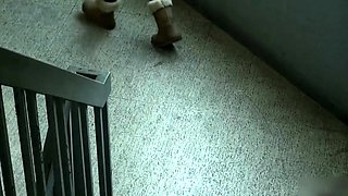 Chinese Amateur Couple's Public Adventure