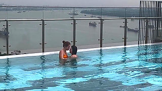 A Little Battle in the Pool