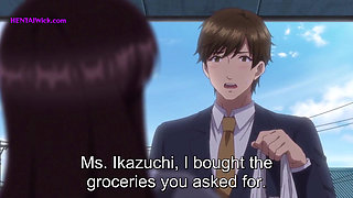 Loud Moans from the Other Side of the Wall: After Work, Passion with the Boss Becomes Unstoppable(Hentai)