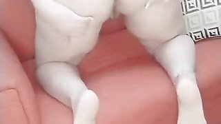 Young Mexican MILF with Big Ass Completely Naked Shows Her Pussy and Asshole