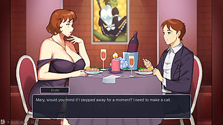 MILFs Plaza 23 - Fucking the Mysterious Visitor in the Restaurant Bathroom - by Eroticgamesnc