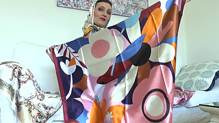 My Shiny Satin Scarves Will Turn You on! Lady Victoria Valente