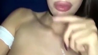 Sexy Model Gives Bj In Public Cinema