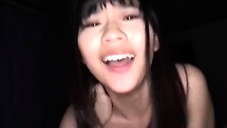 Amateur Asian MILF Lucky Masturbating Hairy Twat