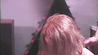 Cutesy nymphet's femdom action