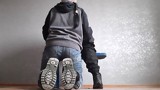 I licked my teacher's ass for passing the exam