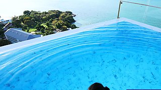 Bubble butt Thai GF first time anal fuck