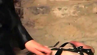 Dominated by His Leather Goddess