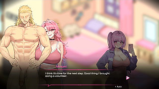 Hentai Game - Minami Hentai Gallery Scene Pool Sex 5 FFM - Lifeguard Holic