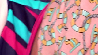 Fat Granny Ass Gets Destroyed in Driving Bus