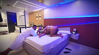 Hot Backstage I Fill the MILF's Pussy and Big Clit with Cum!