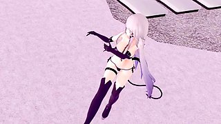 Lengthy haired Blonde hentai