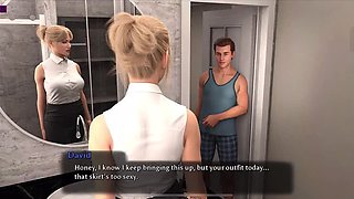 Captain Erogaming 3D Sex Game - Perfect Marriage Update v0.7.5b - Office Massage & Cheating Wife with Big Natural Tits